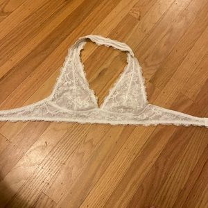 Free People white bralette 34C